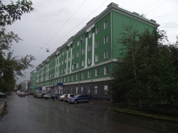 ул. Брестская,11 (при ремонте фасада были использованы сухие смеси "ДЮНА")